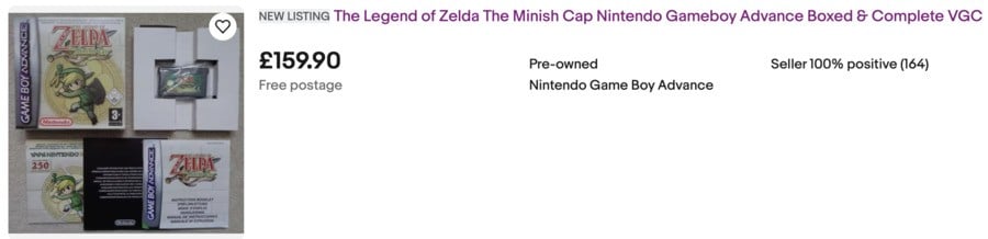 Aléatoire : Le détaillant de livres d'occasion Half Price Books vend Zelda : Minish Cap pour 400 $ 1