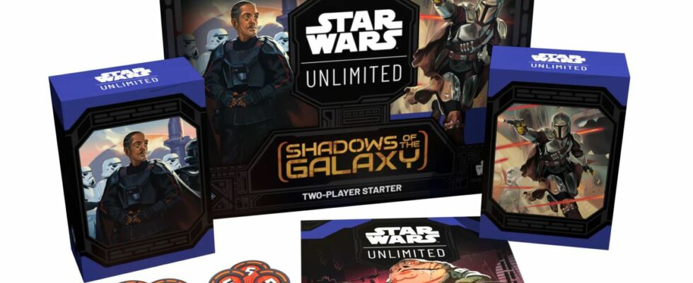 Le nouveau coffret de démarrage pour deux joueurs de Star Wars: Unlimited raconte une grande histoire moderne de Star Wars