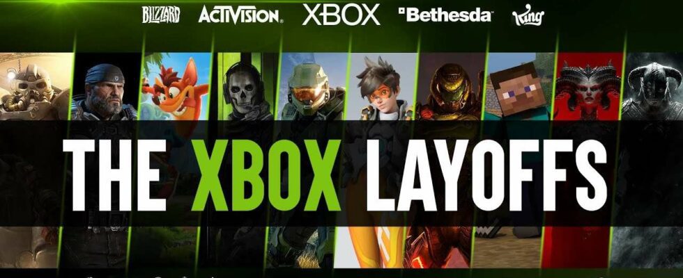 Microsoft prévoit de nouveaux licenciements dans sa division Xbox cette semaine