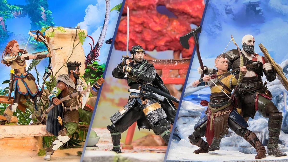 Sony présente de nouvelles figurines PlayStation pour Kratos, Aloy, Jin Sakai et bien d'autres ; Comment précommander – Destructoid
