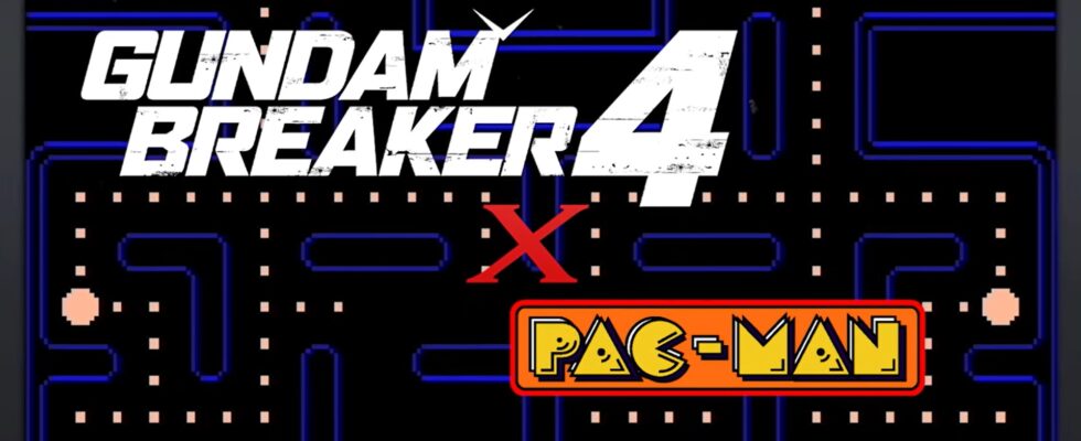 Gundam Breaker 4 révèle une collaboration avec Pac-Man