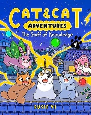 Couverture du livre Bâton de connaissance de Cat & Cat Adventures