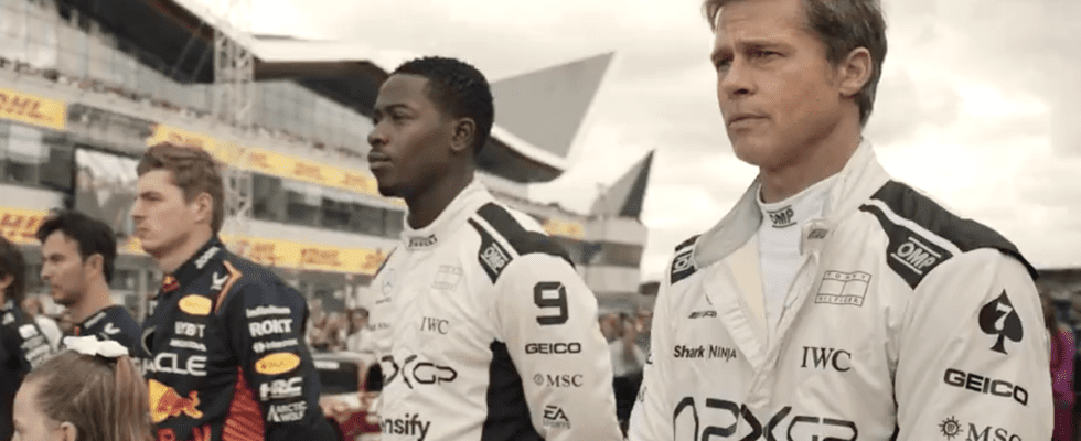 Première bande-annonce du film de Formule 1 de Lewis Hamilton avec Brad Pitt