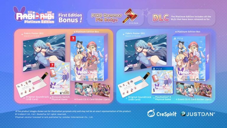 Rabi-Ribi obtient une nouvelle édition Platinum avec une sortie physique
