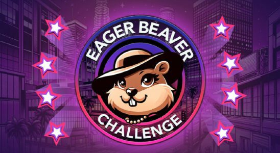 A screenshot showcasing the Eager Beaver icon for BitLife in an article detailing how to complete the Eager Beaver BitLife Challenge.