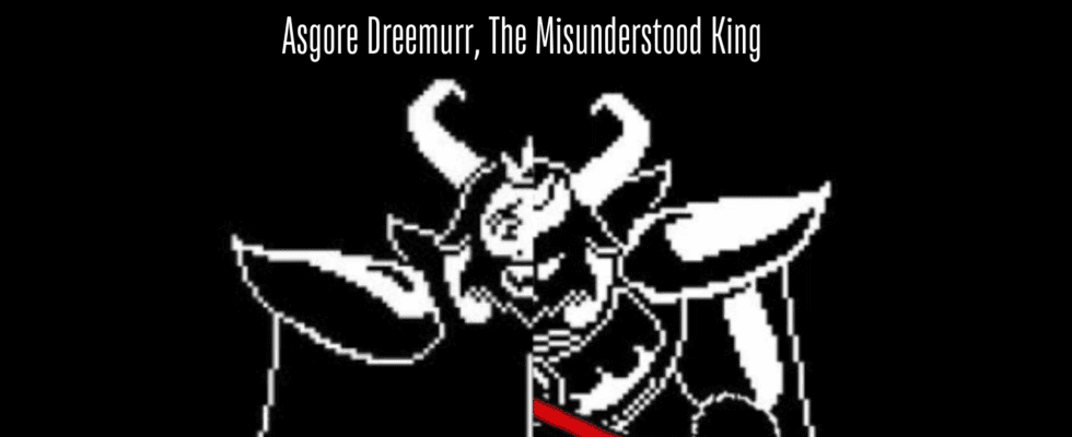 Pourquoi personne ne comprend Asgore d'Undertale