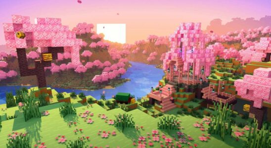 Comment trouver des fleurs de cerisier dans Minecraft