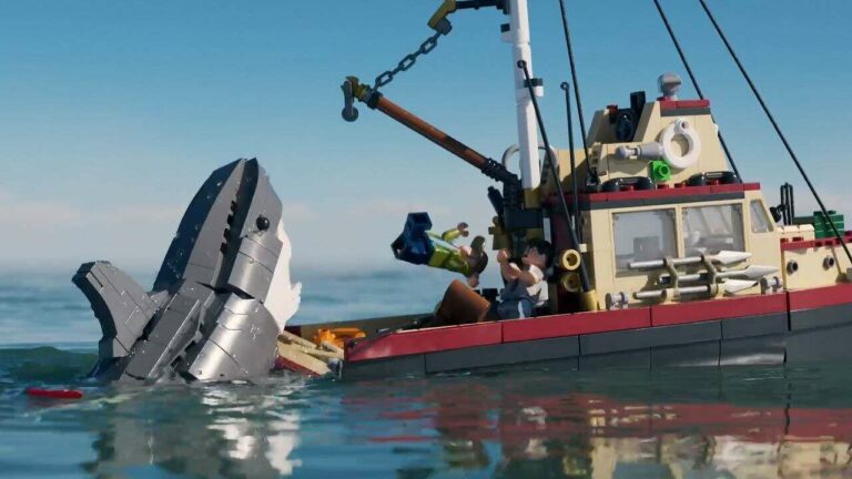 Lego Jaws Set dévoilé, bondit hors de l'eau le 6 août
