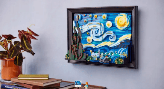 La magnifique construction murale Starry Night de Lego est en vente à un prix incroyable