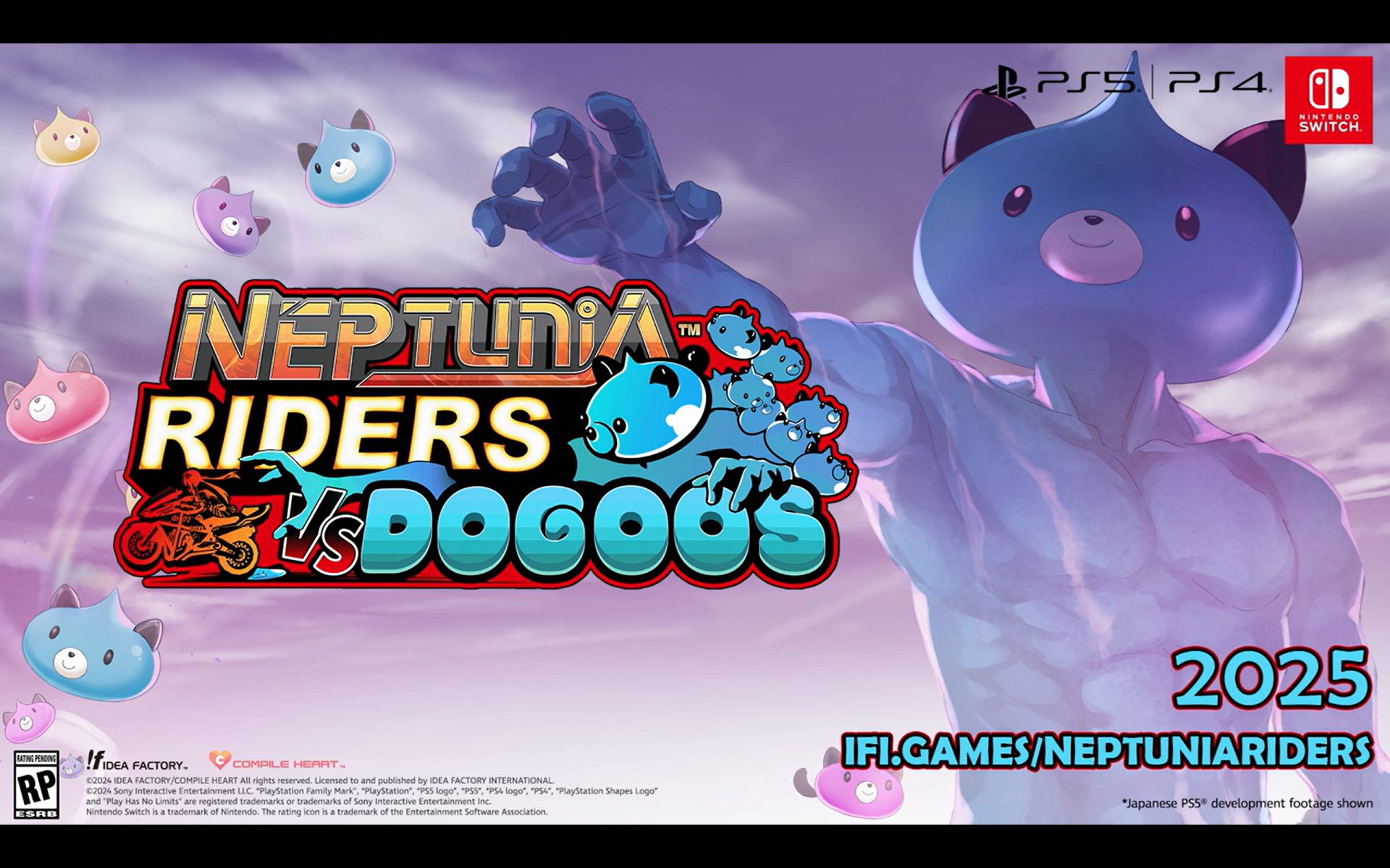 Neptunia Riders VS Dogoos confirmé pour une sortie en anglais dans l'ouest
