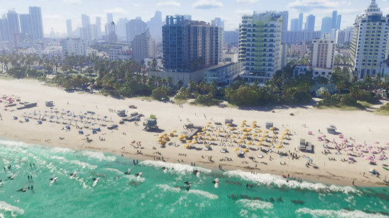 Miami Beach dans la bande-annonce de GTA 6