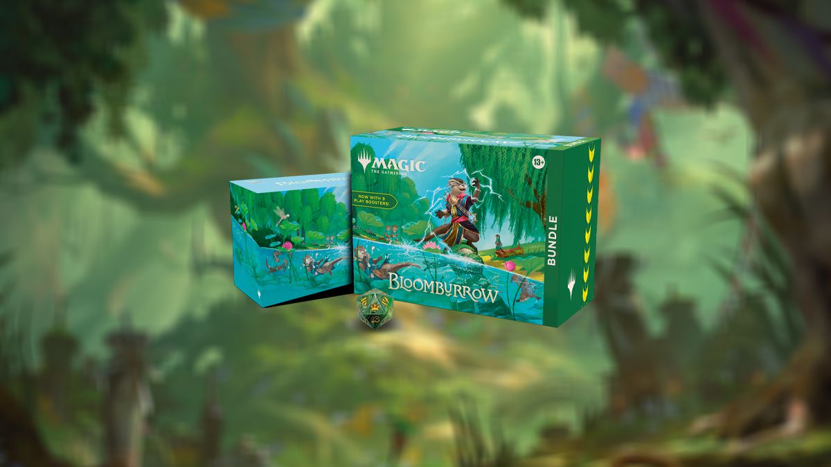 Une image de stock du pack Bloomburrow pour Magic: The Gathering