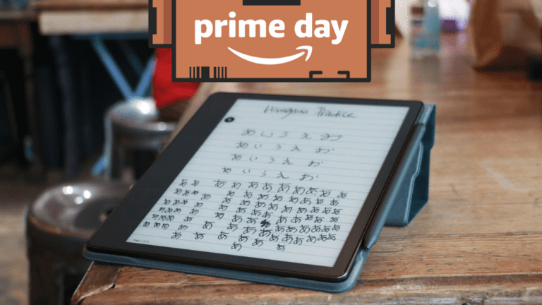 Le Kindle Scribe d’Amazon tombe à un nouveau record à la veille du Prime Day