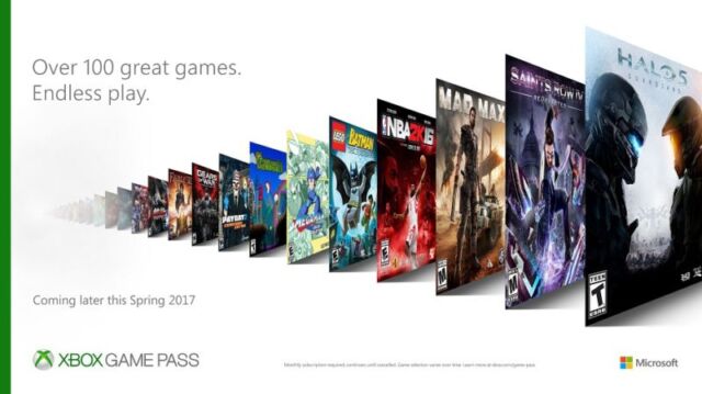 Lorsque le Game Pass a été lancé pour la première fois en 2017, il était axé sur les jeux hérités, et non sur les titres lancés le premier jour.