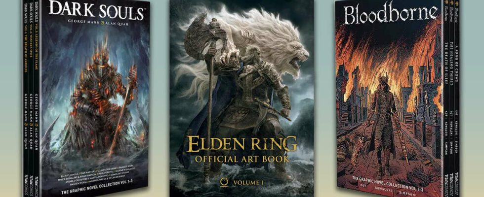 Les livres Dark Souls, Elden Ring et Bloodborne sont disponibles en 2 exemplaires achetés et 1 en promotion sur Amazon et Target