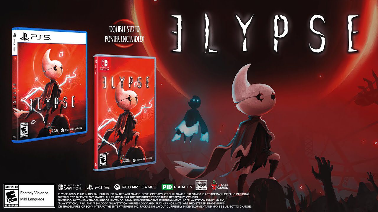 Elypse sort en version physique sur Switch
