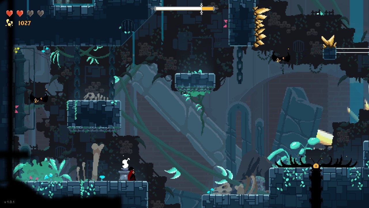 Noreya: The Gold Project, Test, Gameplay, Metroidvania, Side-Scroller, Plateforme 2D, NoobFeed