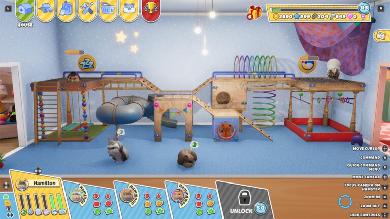 Jeu de Hamster Playground
