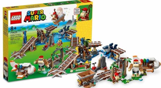 Le chariot de mine de Lego Diddy Kong est en vente au prix le plus bas jamais atteint