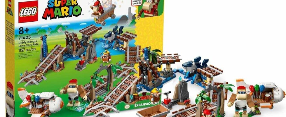 Le chariot de mine de Lego Diddy Kong est en vente au prix le plus bas jamais atteint