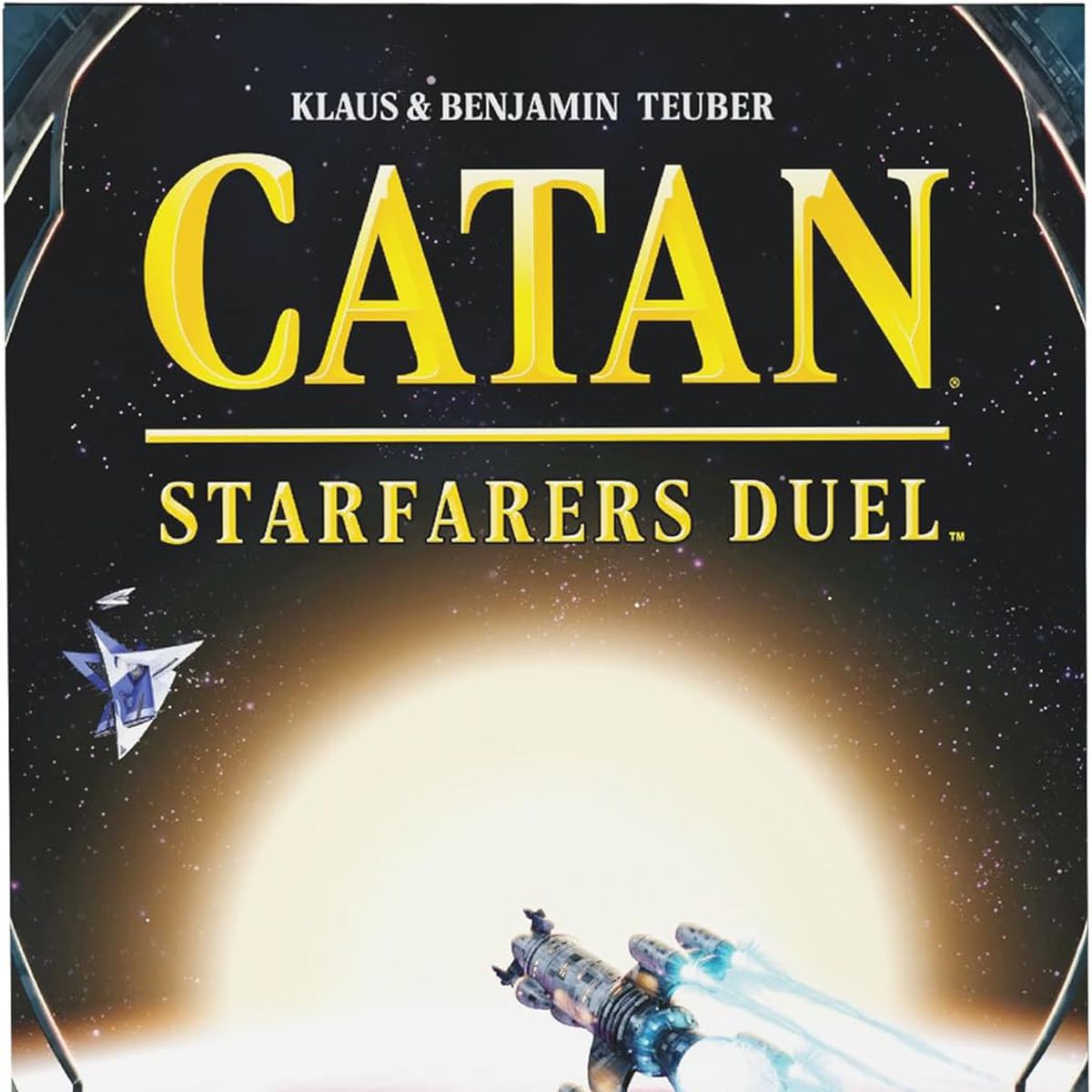 Pochette de jeu pour Catan Starfarers Duel.