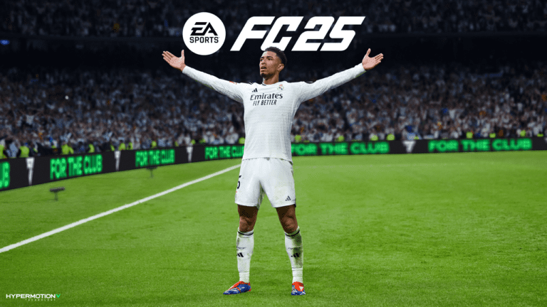 Jude Bellingham, joueur de l'équipe d'Angleterre et du Real Madrid, apparaît sur la couverture d'EA Sports FC 25
