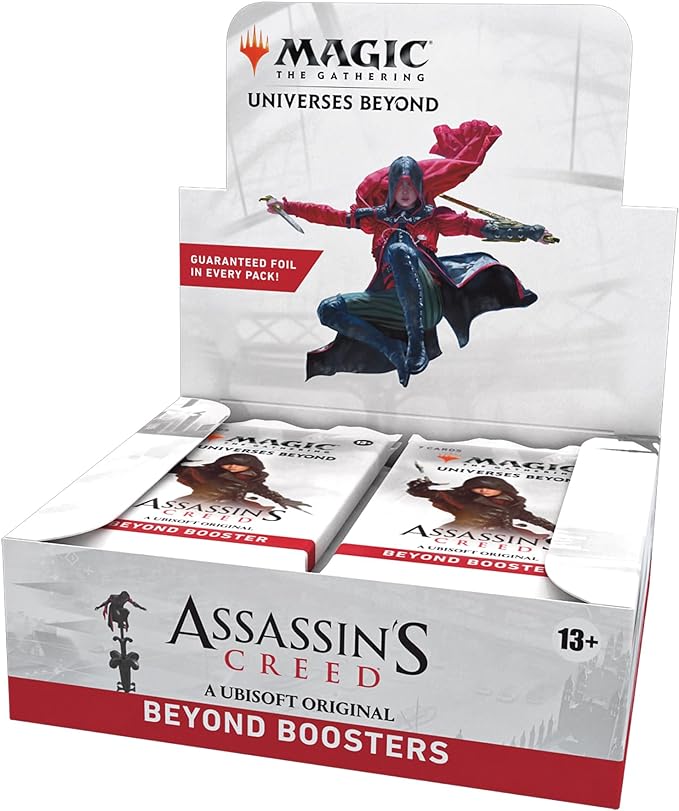 Boosters d'Assassin's Creed Beyond.