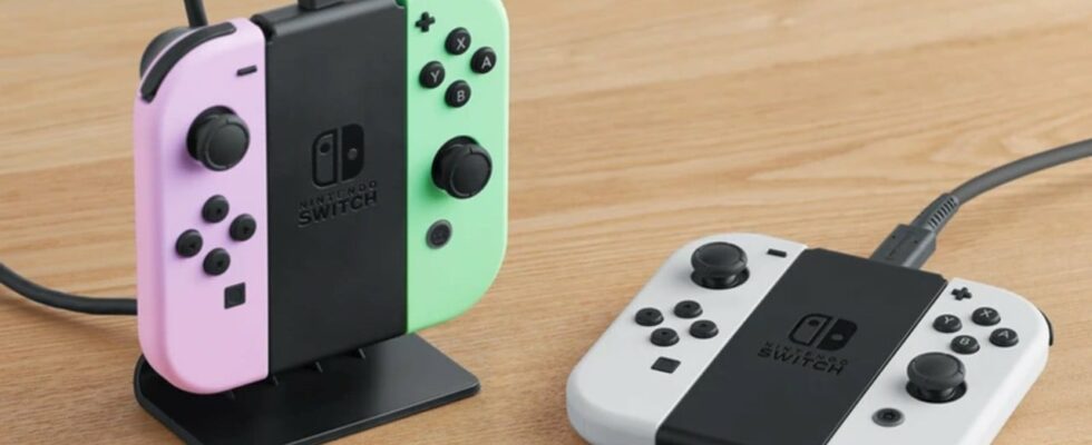 Nintendo annonce le support de charge officiel pour les Joy-Con de la Switch