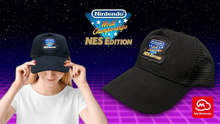 Casquette de camionneur Nintendo World Championships NES Edition My Nintendo
