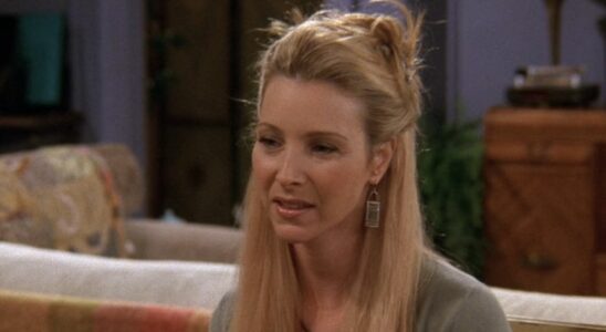 Screenshot of Phoebe talking to Joey in Rachel and Monica