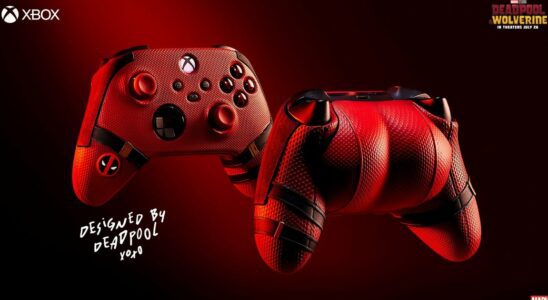 Xbox dévoile une manette Deadpool comme prix de concours pour un heureux gagnant