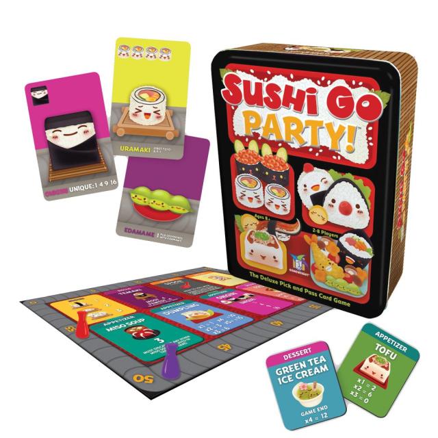 jeu de société sushi go party