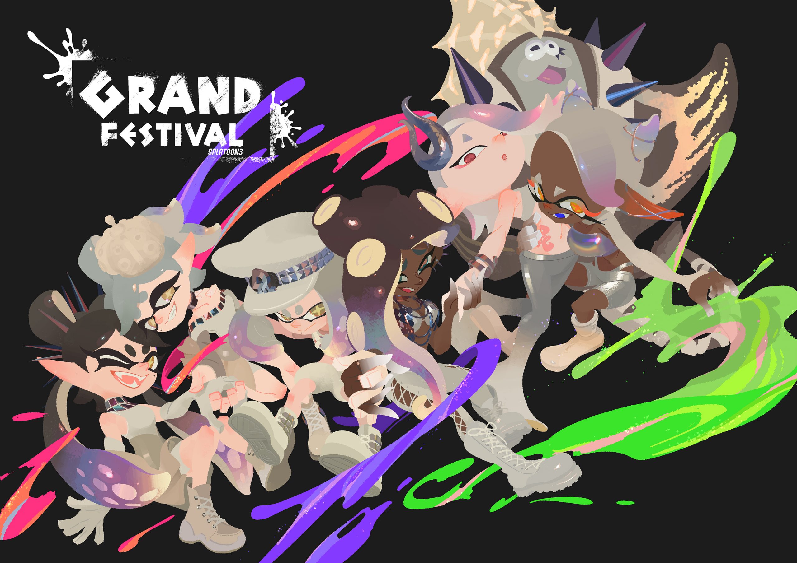 Splatoon 3 annonce un Grand Festival pour septembre
