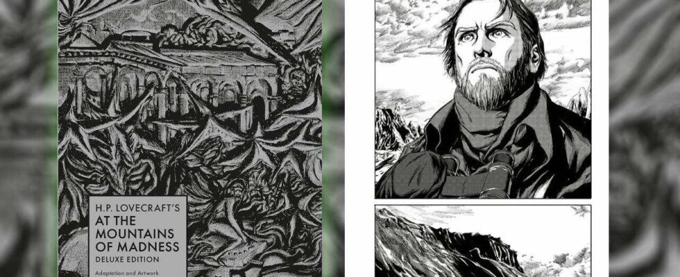La nouvelle édition Deluxe du manga « Les montagnes hallucinées » de Lovecraft bénéficie d'une réduction importante