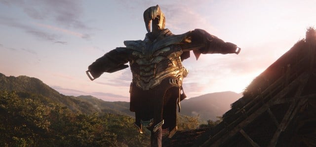 L'armure de Thanos dans Endgame