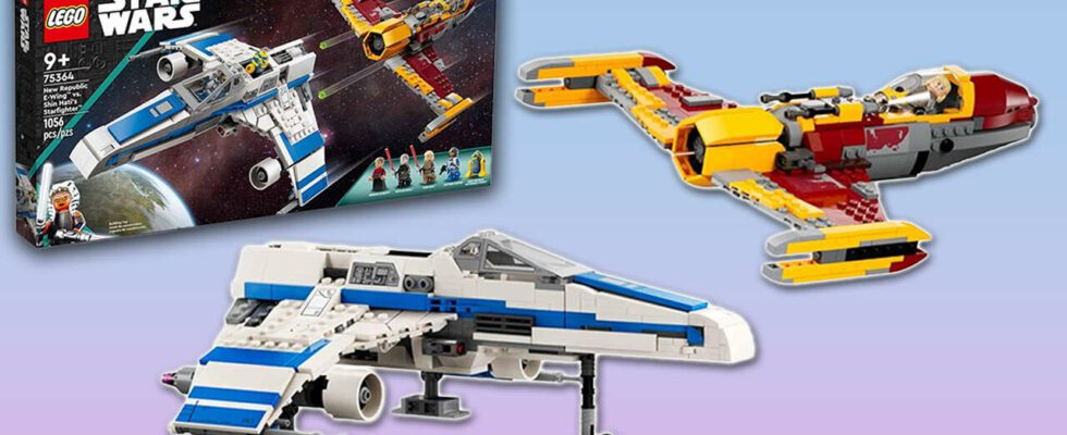 L'ensemble Lego Star Wars Ahsoka vous offre deux Starfighters à prix réduit