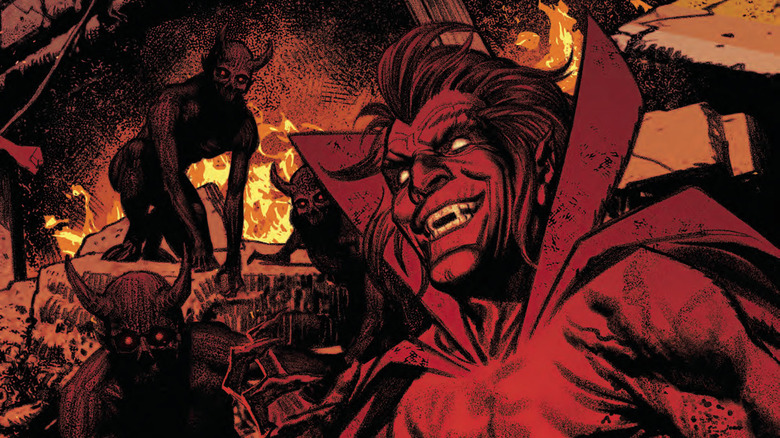 Couverture de Doctor Strange Damnation #4 Mephisto 