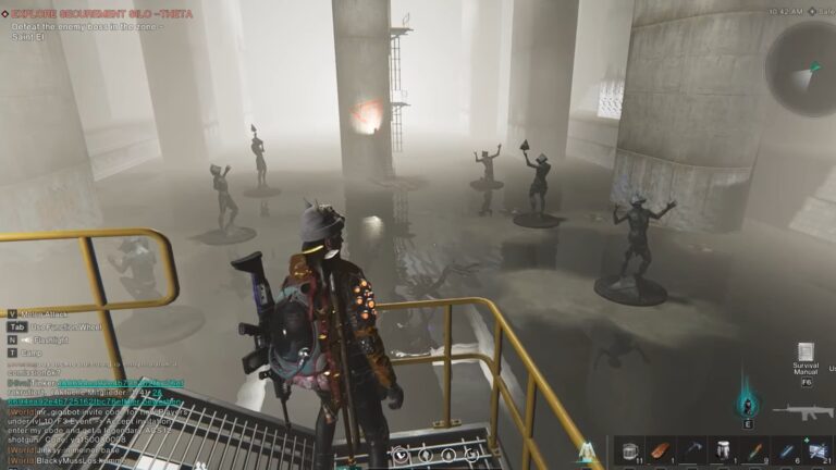 Securement Silo Theta Statue Puzzle once human