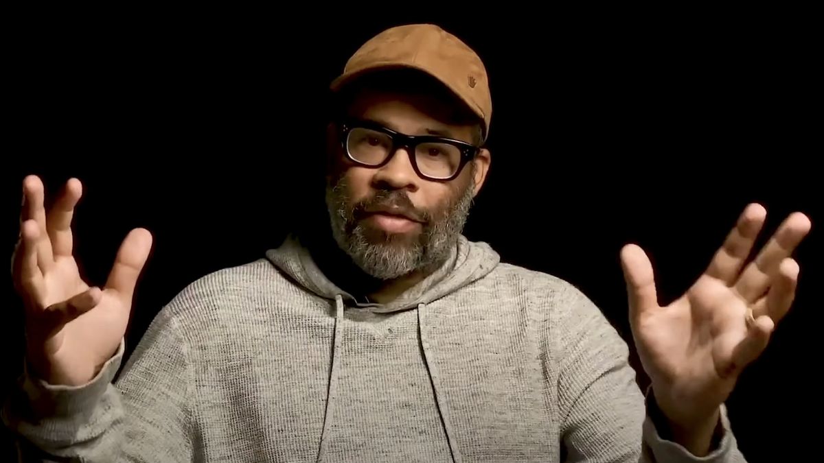 Jordan Peele speaking in behind-the-scenes interview about The Twilight Zone episode 