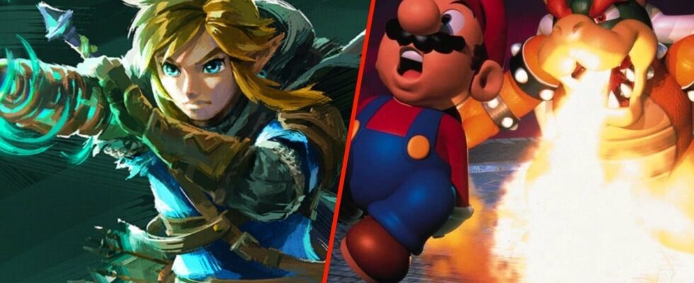 Aléatoire : Zelda : TOTK rencontre Super Mario 64 dans la dernière création ridicule d'Ultrahand