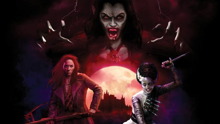 The promo art for Universal Studios Halloween Horror Nights: Eternal Bloodlines.