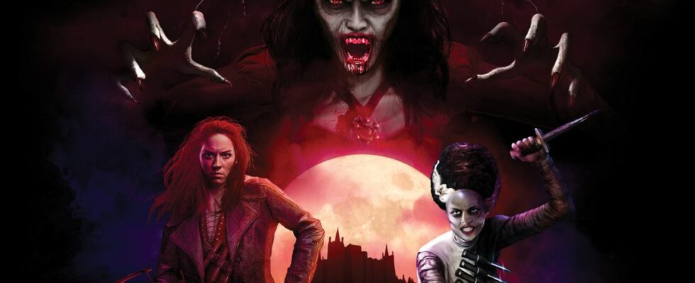 The promo art for Universal Studios Halloween Horror Nights: Eternal Bloodlines.