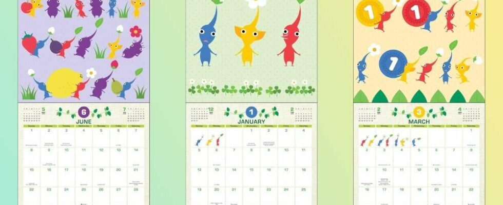 Cet adorable calendrier Pikmin est désormais disponible en précommande