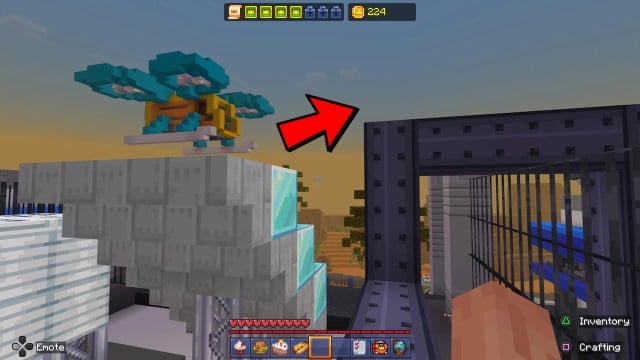 Escaliers en diamant de Minecraft