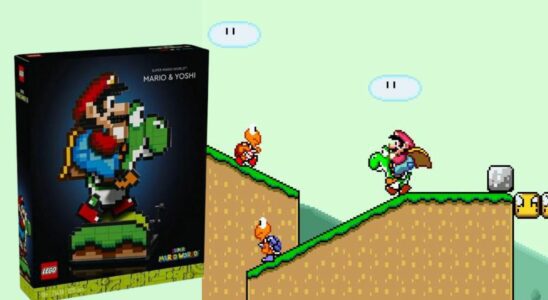 Des fuites dévoilent l'emblématique ensemble LEGO Mario et Yoshi de Super Mario World