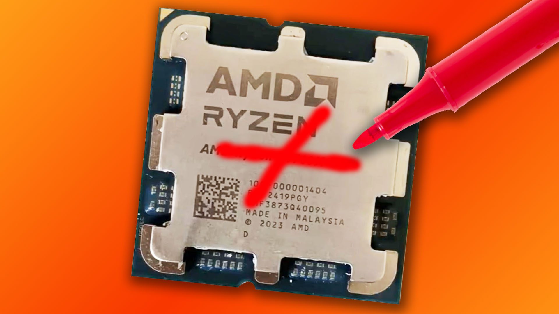 Les nouveaux processeurs Ryzen 9000 d'AMD sont retardés à cause d'une erreur de frappe, selon une fuite
