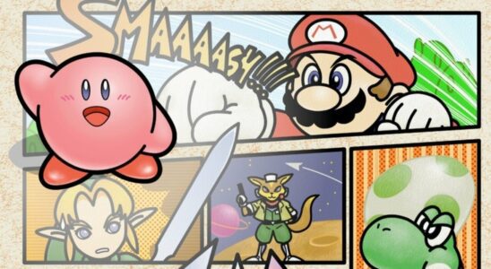 Découverte d'un storyboard de Super Smash Bros. N64