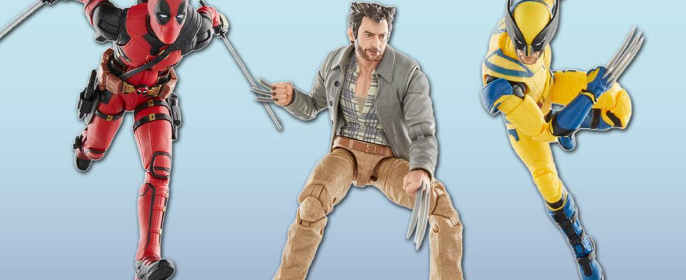 Les précommandes des figurines Marvel Legends de Deadpool et Wolverine se vendent rapidement