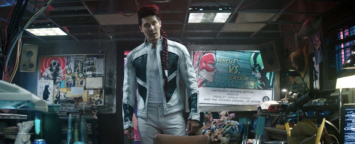 Shatterstar (Lewis Tan) auditionne pour devenir membre de X-Force lors de sa brève apparition dans Deadpool 2