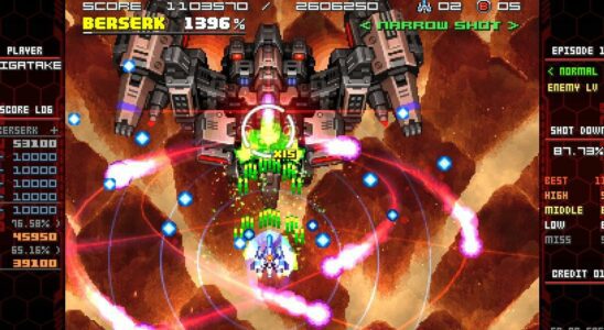 Le nouveau shoot'em up Devil Blade Reboot ressemble à une importation de Sega Saturn d'une histoire alternative